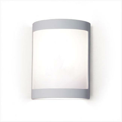 A19 F200 Lucidity Wall Sconce - White Satin - Silhouette Collection