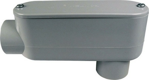 Cantex 5133664U 0.75 in. Type LB PVC Conduit Body