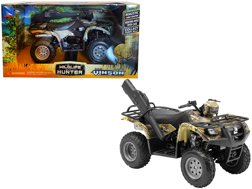 Suzuki Vinson 500 4X4 Quad Runner Green ATV 1/12 Diecast Motorcycle