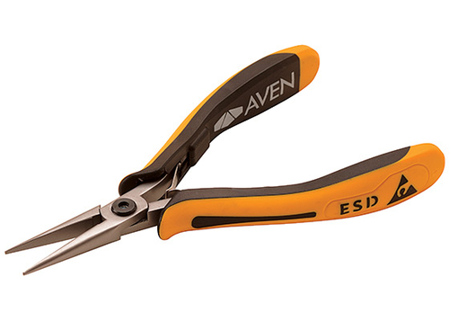 Aven 10841 Chain Nose Pliers, Smooth Jaws - 5 Inch