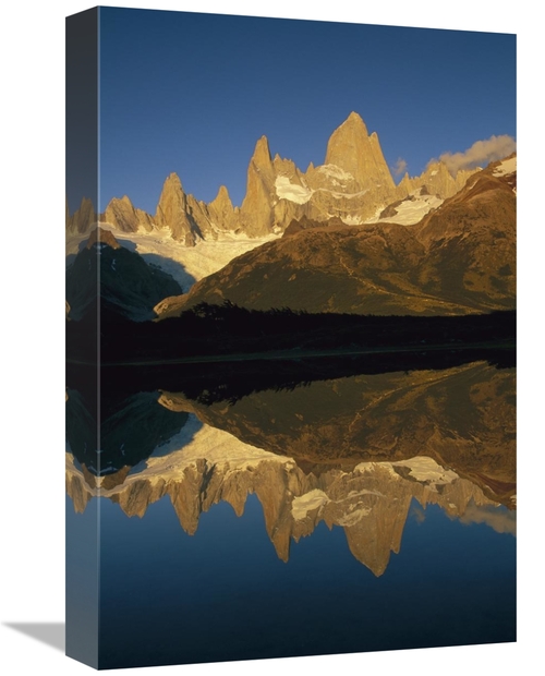 Global Gallery GCS-453476-1218-142 12 x 18 in. Fitzroy Massif Reflecti