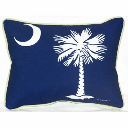 Betsy Drake ZP235 Palmetto Moon Throw Pillow- 20 x 24 in.