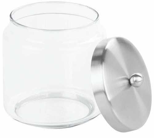 Pack of 10 Stainless Steel Lids for Jar 3" x 3". Medical Grade Jar