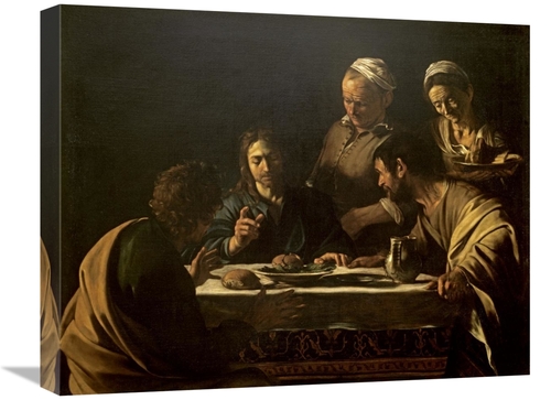 Global Gallery GCS-281825-22-142 22 in. Supper at Emmaus Art Print - C