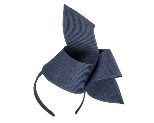 Modern navy fascinator