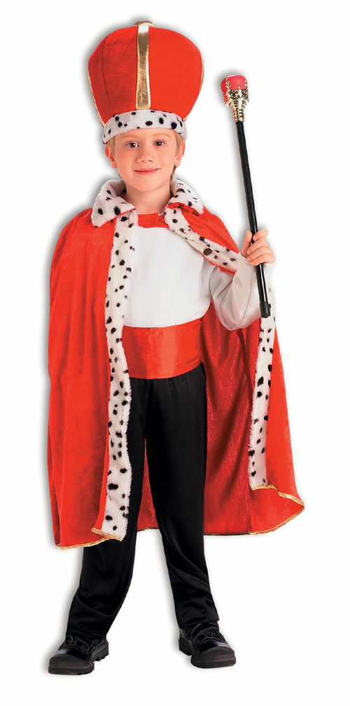 Forum Novelties Inc 31173 King Robe And Crown Set Child Costume Size S