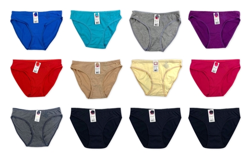 DDI 2337099 Women's Classic Panties - Assorted Colors Case of 144