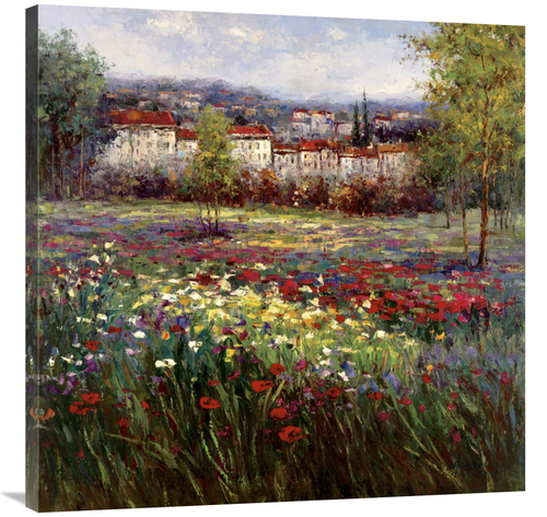 Global Gallery GCS-121427-3636-142 36 x 36 in. Tuscan Pleasures II Art