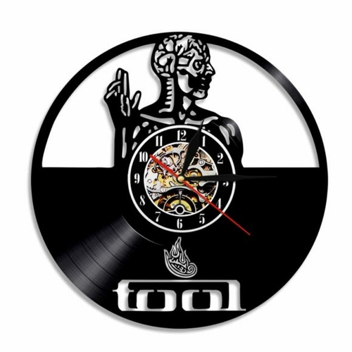 TOOL BAND DESIGN HANDMADE VINYL RECORD WALL CLOCK FAN GIFT