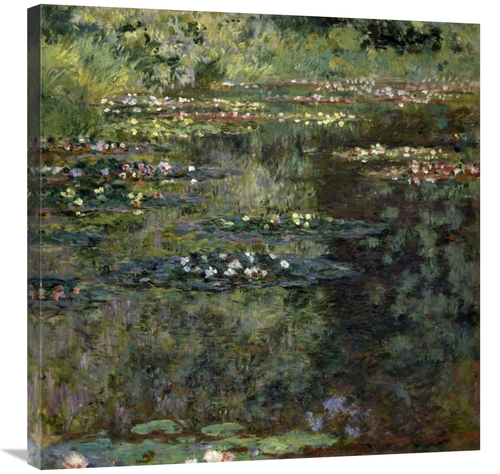 Global Gallery GCS-278692-30-142 30 in. Pool with Waterlilies, 190