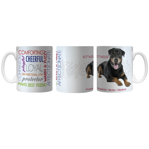 Pet Coffee Mug 11oz Rottweiler