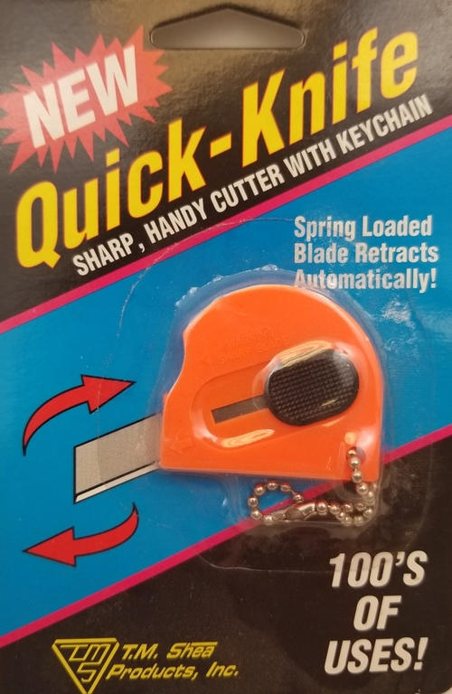 Barjan 8606500 Quick Knife Carded in Dp Box