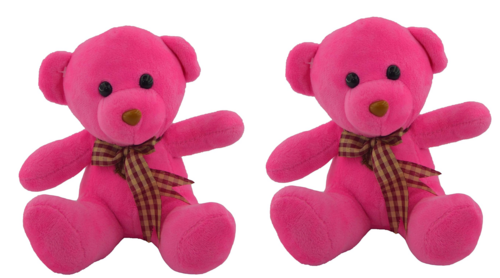 Soft Plush Small Teddy Bear Toys for Kids pack of 2