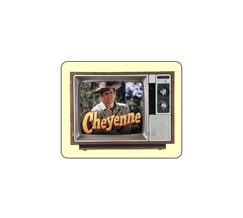 Cheyenne Clint Walker  Retro TV Show Celebrities Mouse Pad