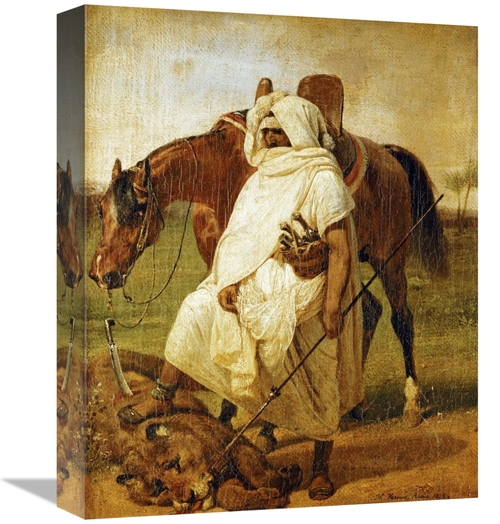 Global Gallery GCS-268633-16-142 16 in. The Lion Hunter Art Print - Ho