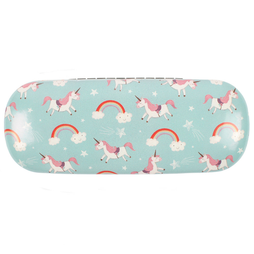 Unicorn and Rainbow Glasses Case