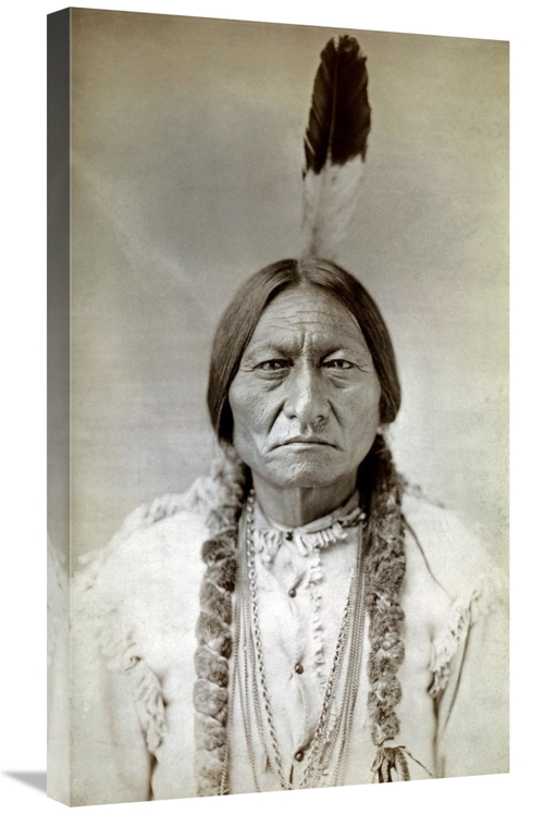 Global Gallery GCS-276672-30-142 30 in. Sitting Bull Art Print - D.F. 