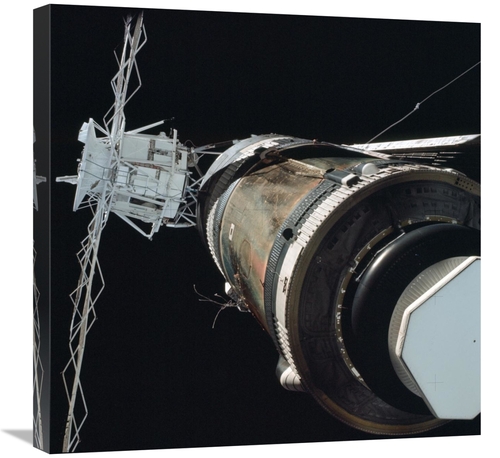 Global Gallery GCS-393586-2424-142 24 x 24 in. Skylab 1 Orbital Worksh