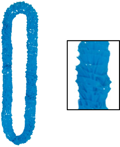 Soft-Twist Poly Leis - Blue #027B5