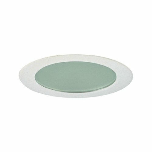 Jesco Lighting TM309WH Aperture Low Voltage Flat Shower Trim with Fros