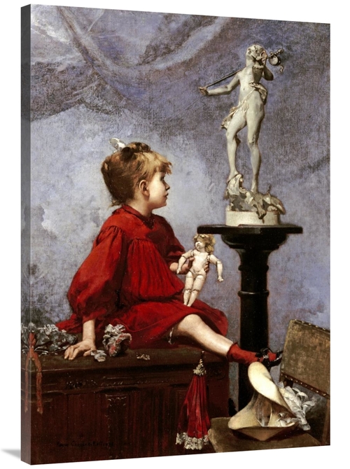 Global Gallery GCS-267823-40-142 40 in. The Doll Art Print - Louis-Rob