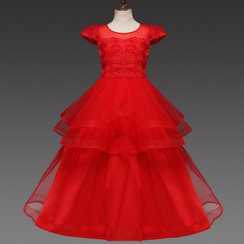 1 7 Years Girls Sleeveless Dress Baby Girl Clothes