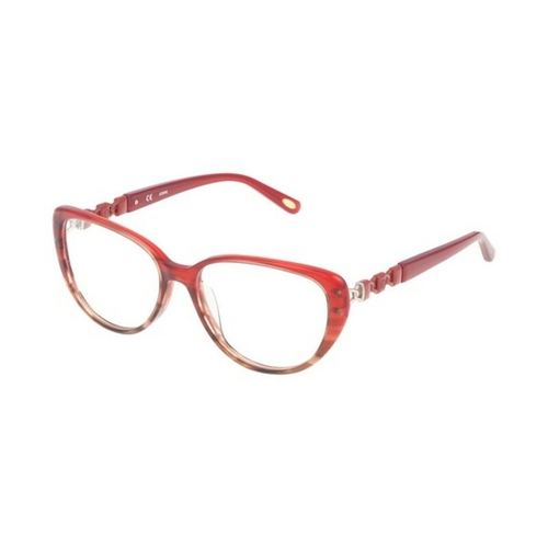Ladies'Spectacle frame Loewe VLW879M540ACN Brown Red (ø 54 mm)