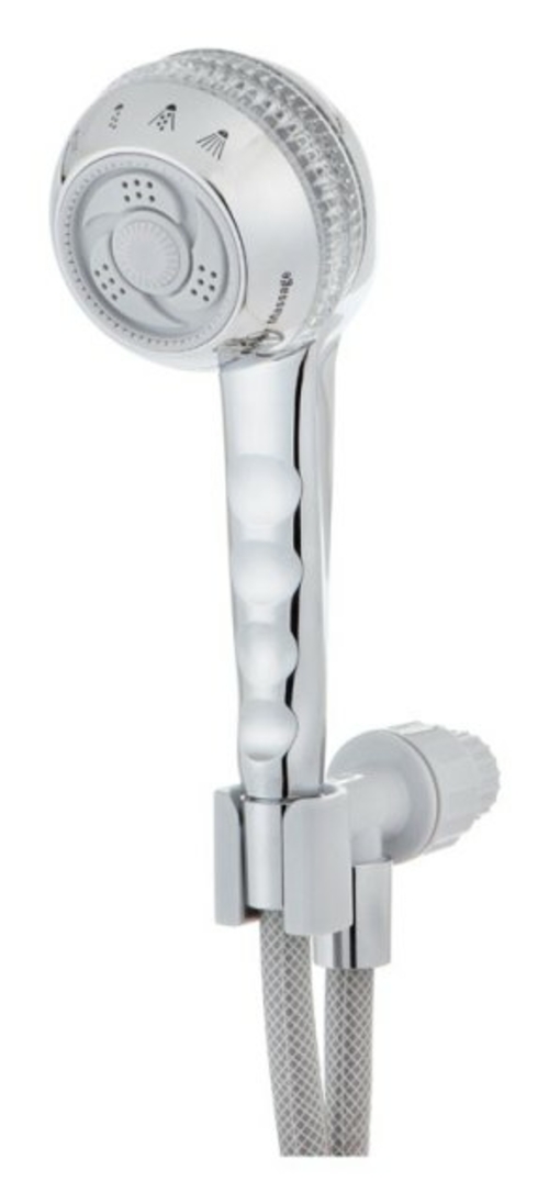 B & K SM-453T 2.5 Gpm PowerSpray Plus Original Shower Massage Show