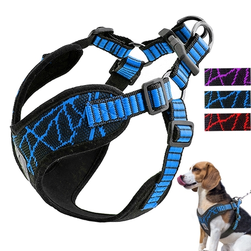 Mesh Breathable Dog Harness Step in Dog Harness