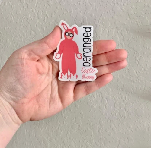 Deranged- A Christmas Story Sticker/Magnet