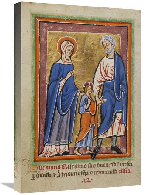 Global Gallery GCS-456191-1624-142 16 x 24 in. Christ Led to Jerusalem