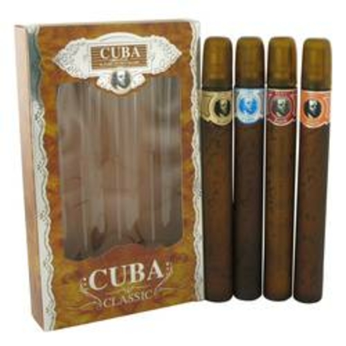 Cuba Orange Gift Set By Fragluxe Cuba Variety Set includes All Four