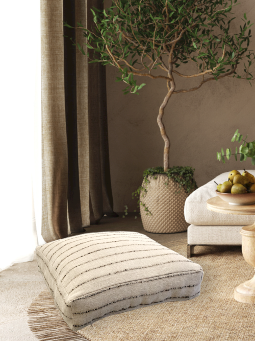 Nomad Floor Cushion and Pouf