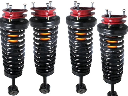 Airbagit COILSTRUTS-171369L Expedition Navigator Front - Rear - Lift 3