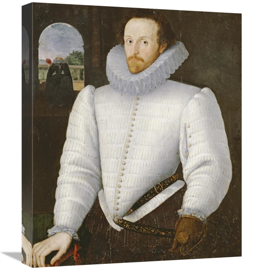 Global Gallery GCS-266998-22-142 22 in. Sir Walter Raleigh Art Print -