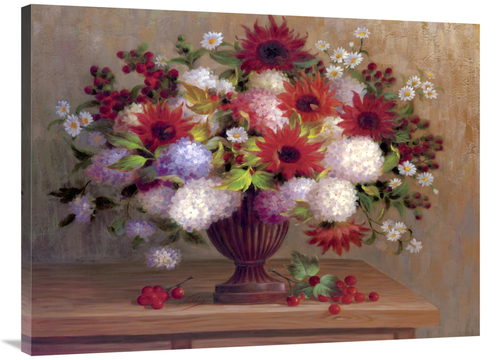 Global Gallery GCS-123921-3040-142 30 x 40 in. Angelinas Flowers II Ar