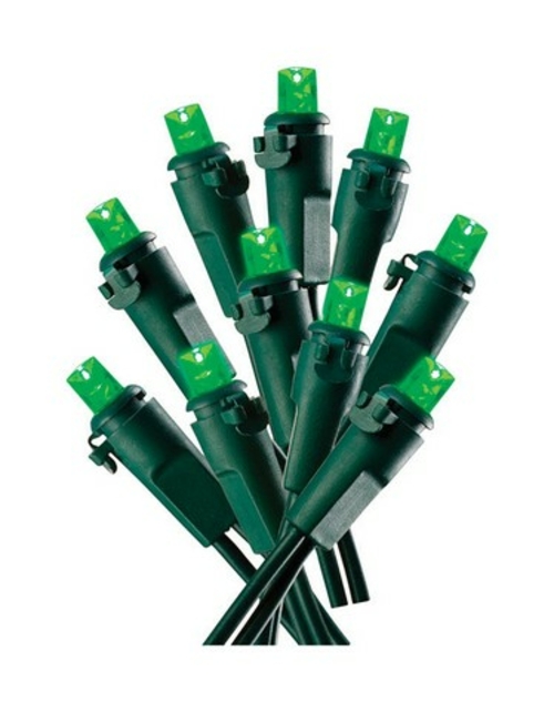 Celebrations 47984-71 100 Count LED Green Micro Light Set