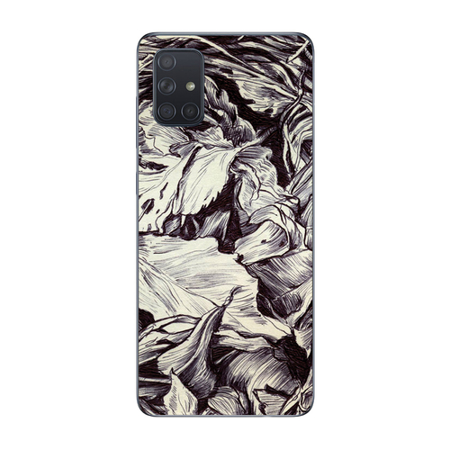 MightySkins SAGA51-Nest Sketch Skin for Samsung Galaxy A51 - Nest Sket