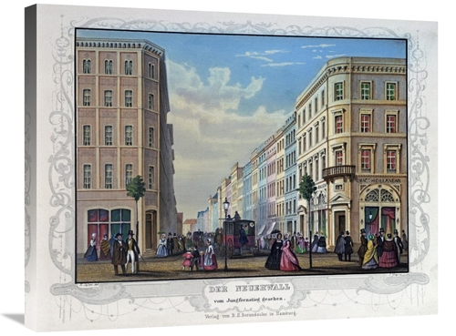 Global Gallery GCS-266425-30-142 30 in. Neuer Wall Seen from Jungferns