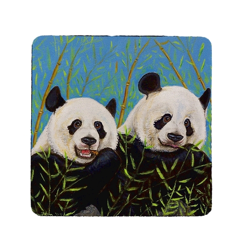 Betsy Drake CT927 Pandas Coaster - Set of 4