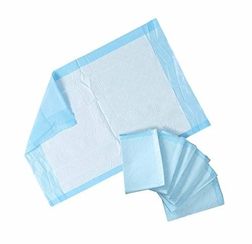 Pack of 300 Absorbent Underpads Unisex 17 inch x 24 inch. Blue