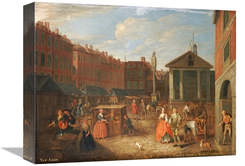 Global Gallery GCS-267480-16-142 16 in. View of Covent Garden Market A