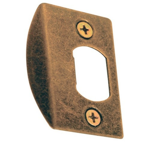 E2308 Deadlatch Door Strike in Antique Brass