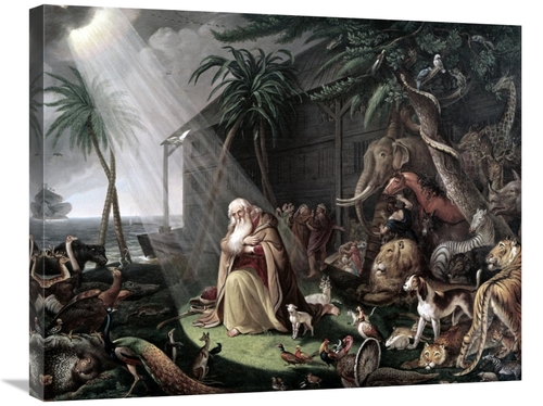 Global Gallery GCS-279336-30-142 30 in. Noahs Ark Art Print - James Pe