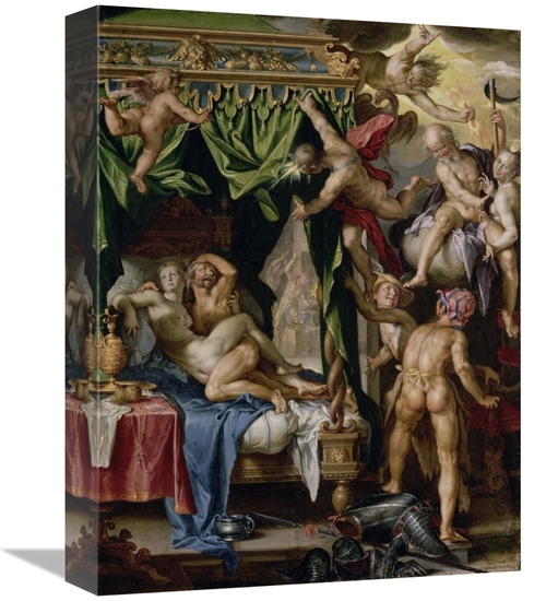 Global Gallery GCS-459887-1216-142 12 x 16 in. Mars & Venus Surprised 