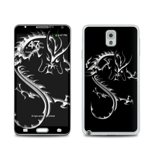 DecalGirl SGN3-CHROMEDRAGON Samsung Galaxy Note 3 Skin - Chrome Dragon