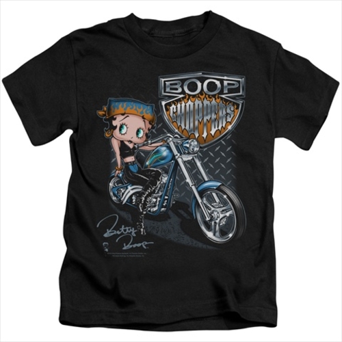 Boop-Choppers - Short Sleeve Juvenile 18-1 Tee, Black - Small 4