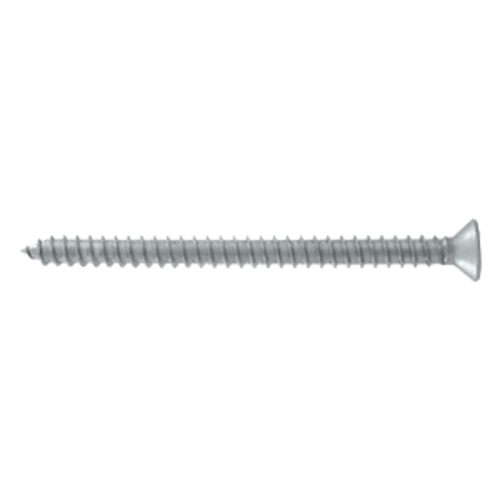 Deltana SCWS925U26D 2.5 in. Wood Screw No. 9- Satin Chrome - Steel