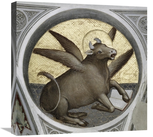 Global Gallery GCS-278559-22-142 22 in. Saint Luke As An Ox Art Print 