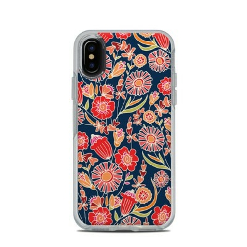 DecalGirl OSCIX-WILDFLWR OtterBox Symmetry Clear iPhone X Case Skin - 